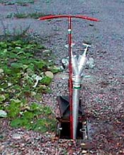 Photo of Standpipe and Wrench Inserted into the Hydrant