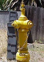 Photo of odd looking wharf hydrant