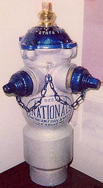 photo of restored National 2-way hydrant