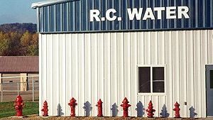 Photo of Richland Center Water Department's shop